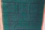 Vibrant Magenta & Teal Green Shibori Tie-Dye Saree with Gold Zari Border -SCS00181 Thumbnail Image 3